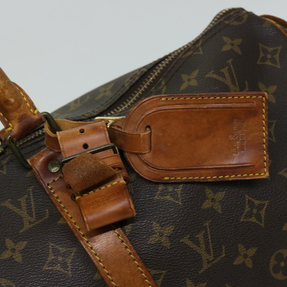 LOUIS VUITTON Monogram Keepall 50 Boston Bag M41426 LV fm3284
