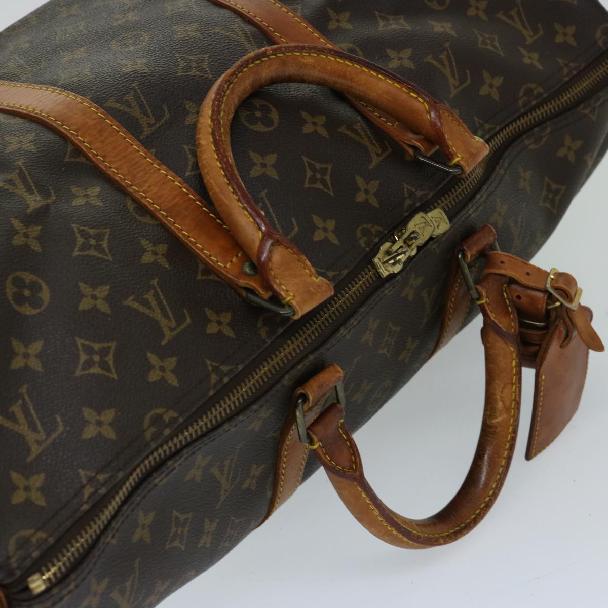 LOUIS VUITTON Monogram Keepall 50 Boston Bag M41426 LV fm3284