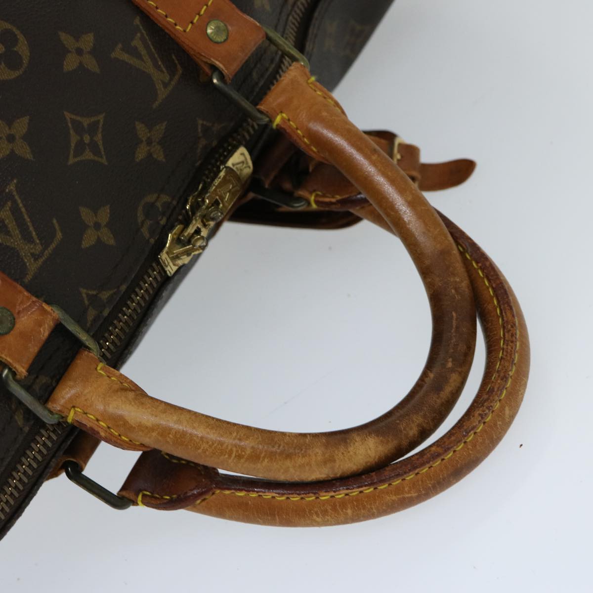 LOUIS VUITTON Monogram Keepall 50 Boston Bag M41426 LV fm3284