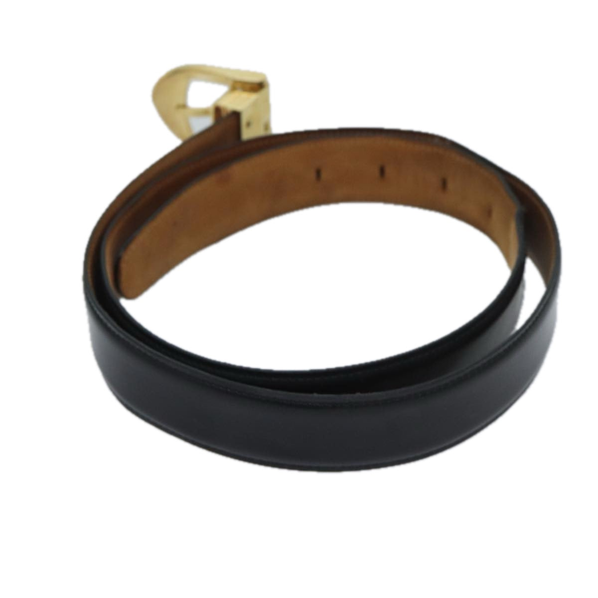 LOUIS VUITTON Epi Damier Belt Leather 3Set Black LV fm3295