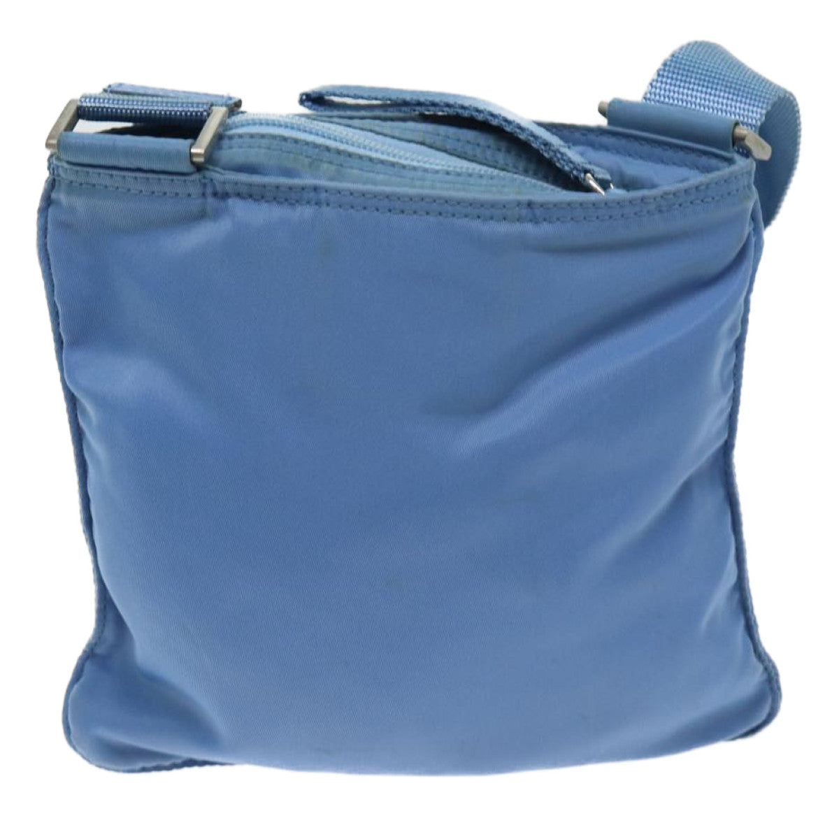Luxury PradaShoulder Bag Nylon Blue fm3368