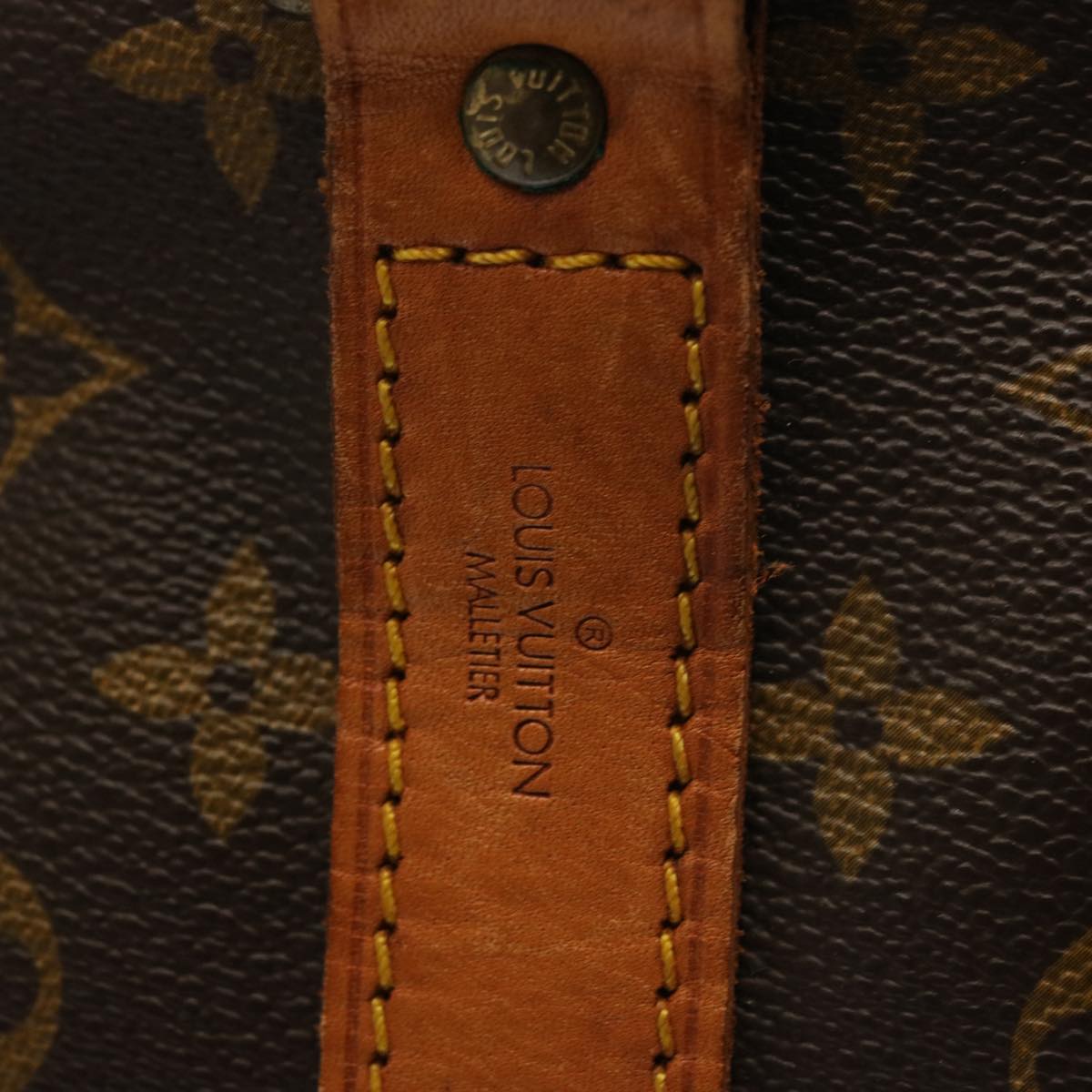 LOUIS VUITTON Monogram Keepall Bandouliere 60 Boston Bag M41412 LV fm3396