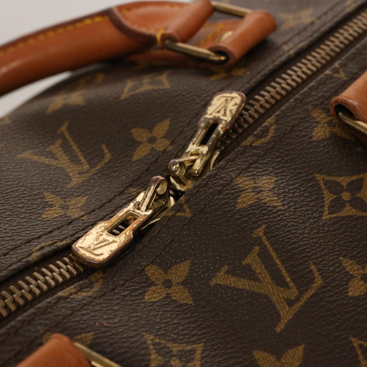 LOUIS VUITTON Monogram Keepall Bandouliere 60 Boston Bag M41412 LV fm3396