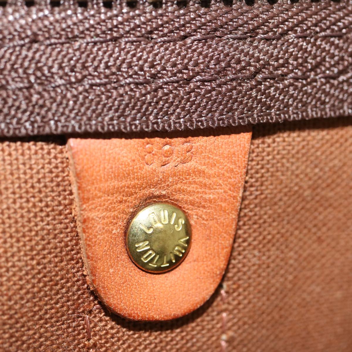 LOUIS VUITTON Monogram Keepall Bandouliere 60 Boston Bag M41412 LV fm3396