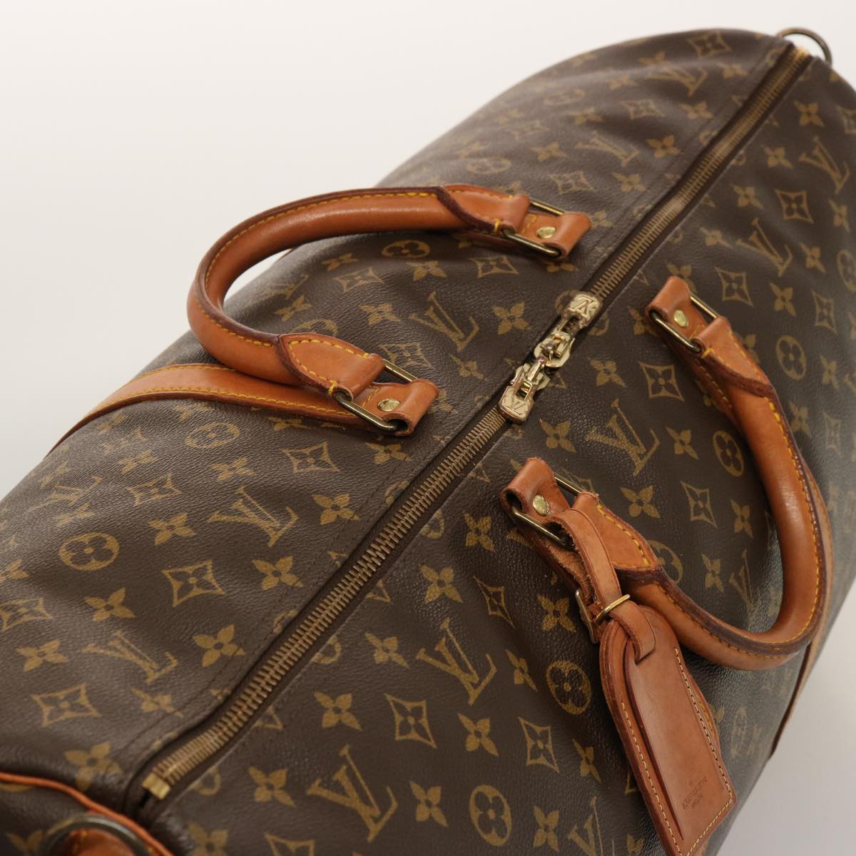 LOUIS VUITTON Monogram Keepall Bandouliere 60 Boston Bag M41412 LV fm3396