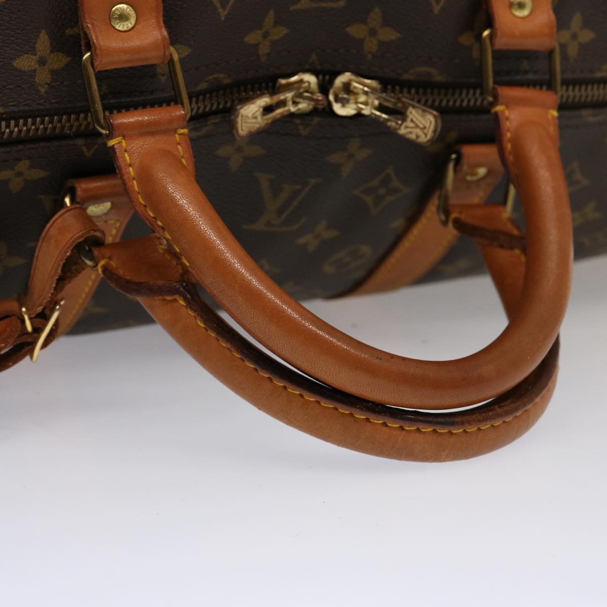 LOUIS VUITTON Monogram Keepall Bandouliere 60 Boston Bag M41412 LV fm3396