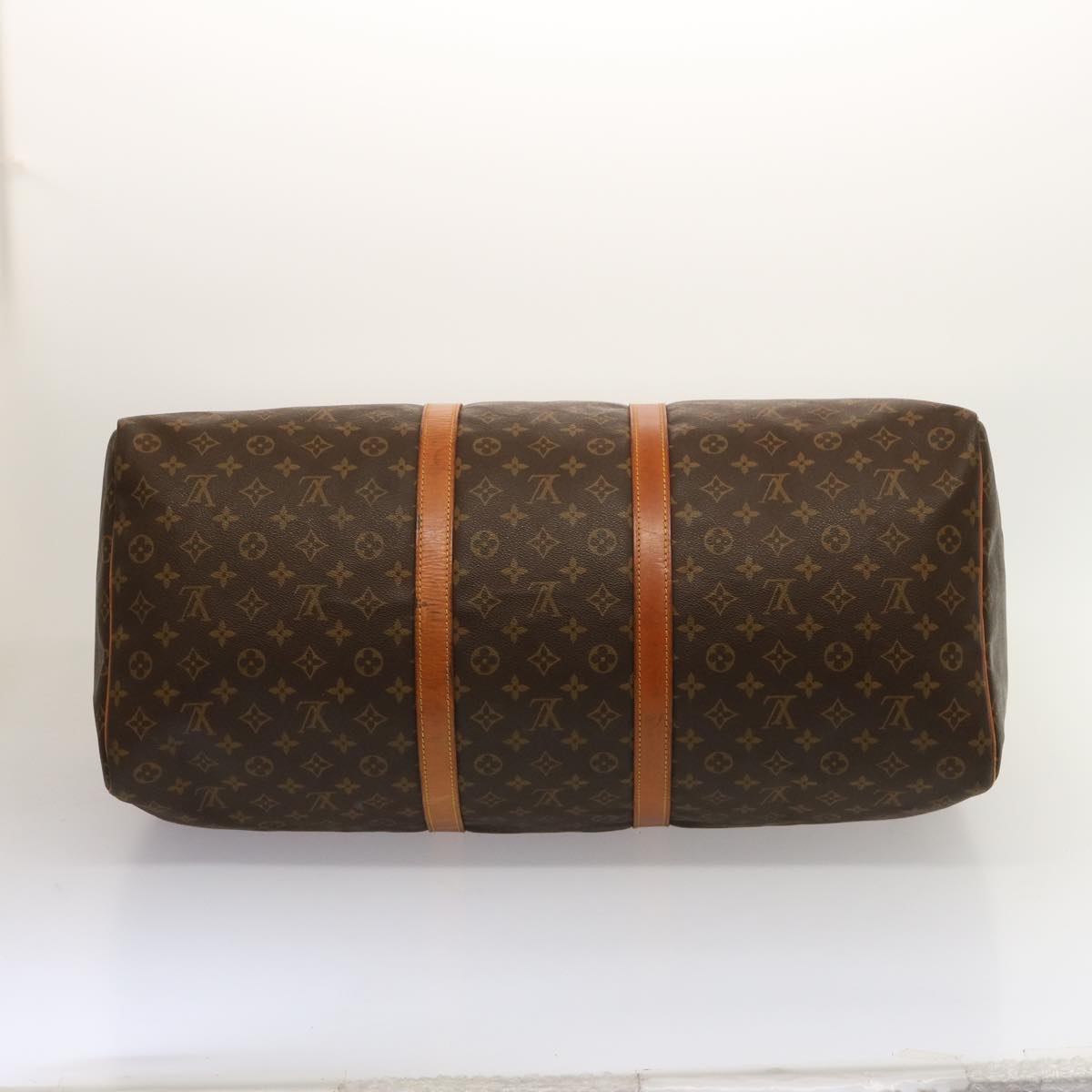 LOUIS VUITTON Monogram Keepall 60 Boston Bag M41422 LV fm3399
