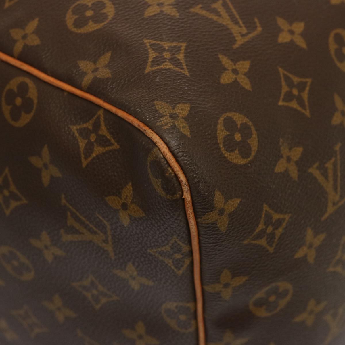 LOUIS VUITTON Monogram Keepall 60 Boston Bag M41422 LV fm3399