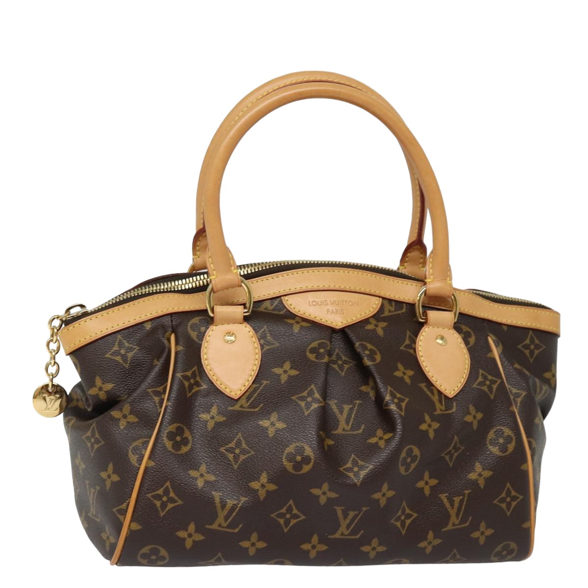 LOUIS VUITTON Monogram Tivori PM Hand Bag M40143 LV fm3550A