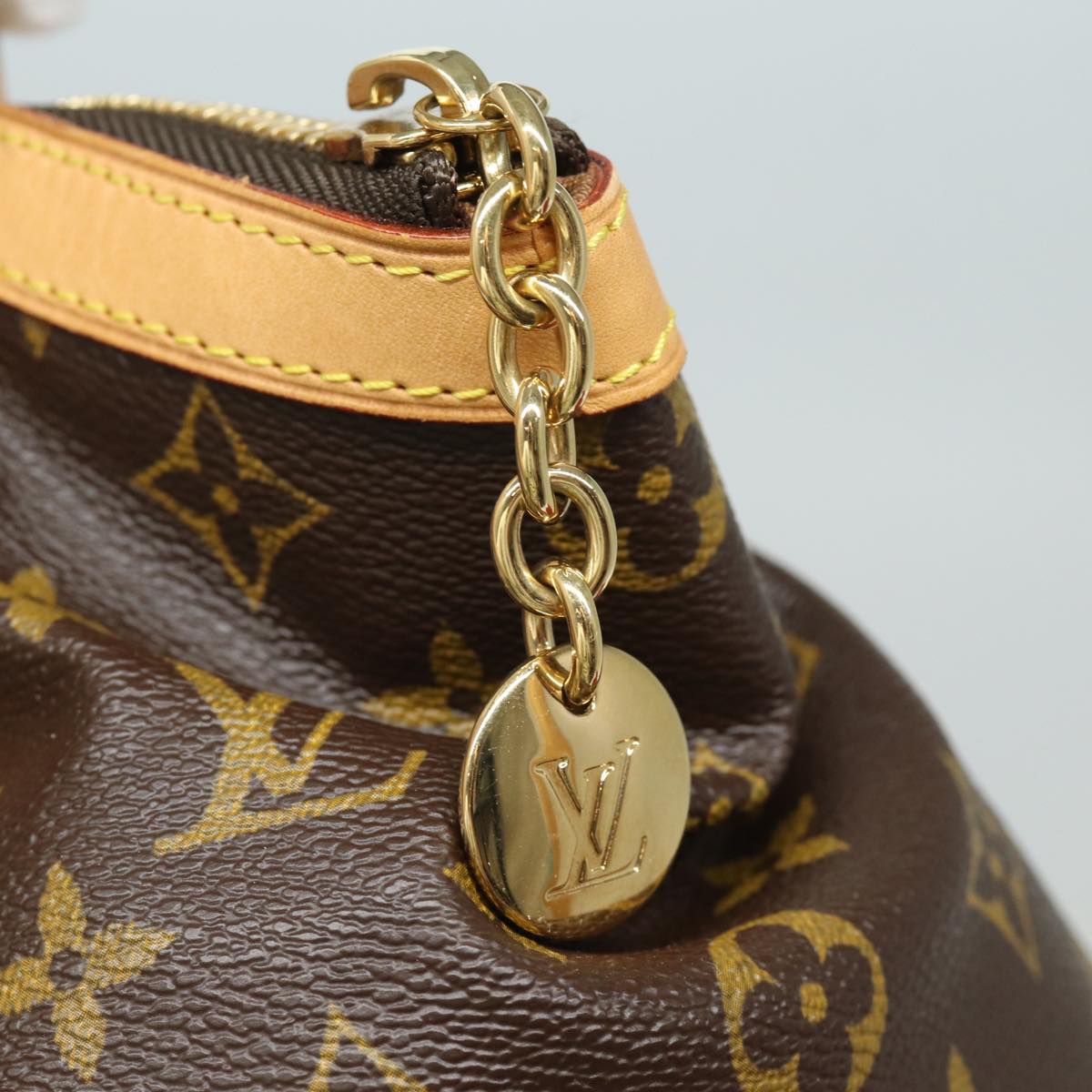 LOUIS VUITTON Monogram Tivori PM Hand Bag M40143 LV fm3550A