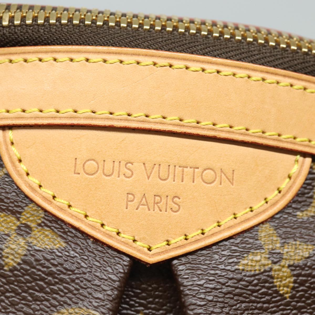 LOUIS VUITTON Monogram Tivori PM Hand Bag M40143 LV fm3550A