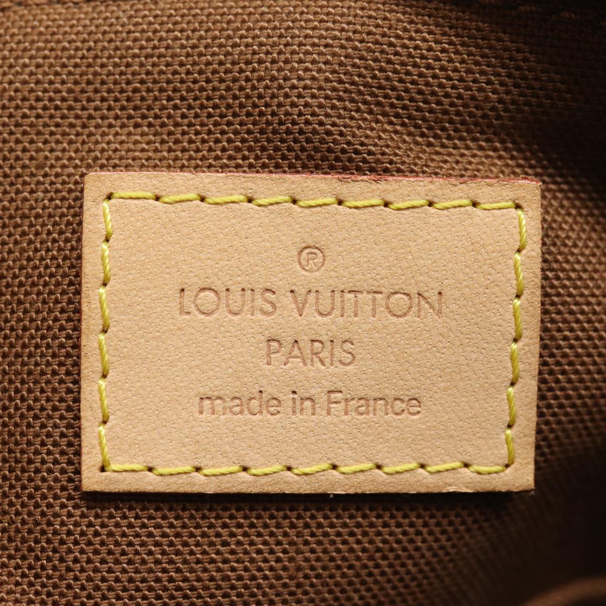 LOUIS VUITTON Monogram Tivori PM Hand Bag M40143 LV fm3550A