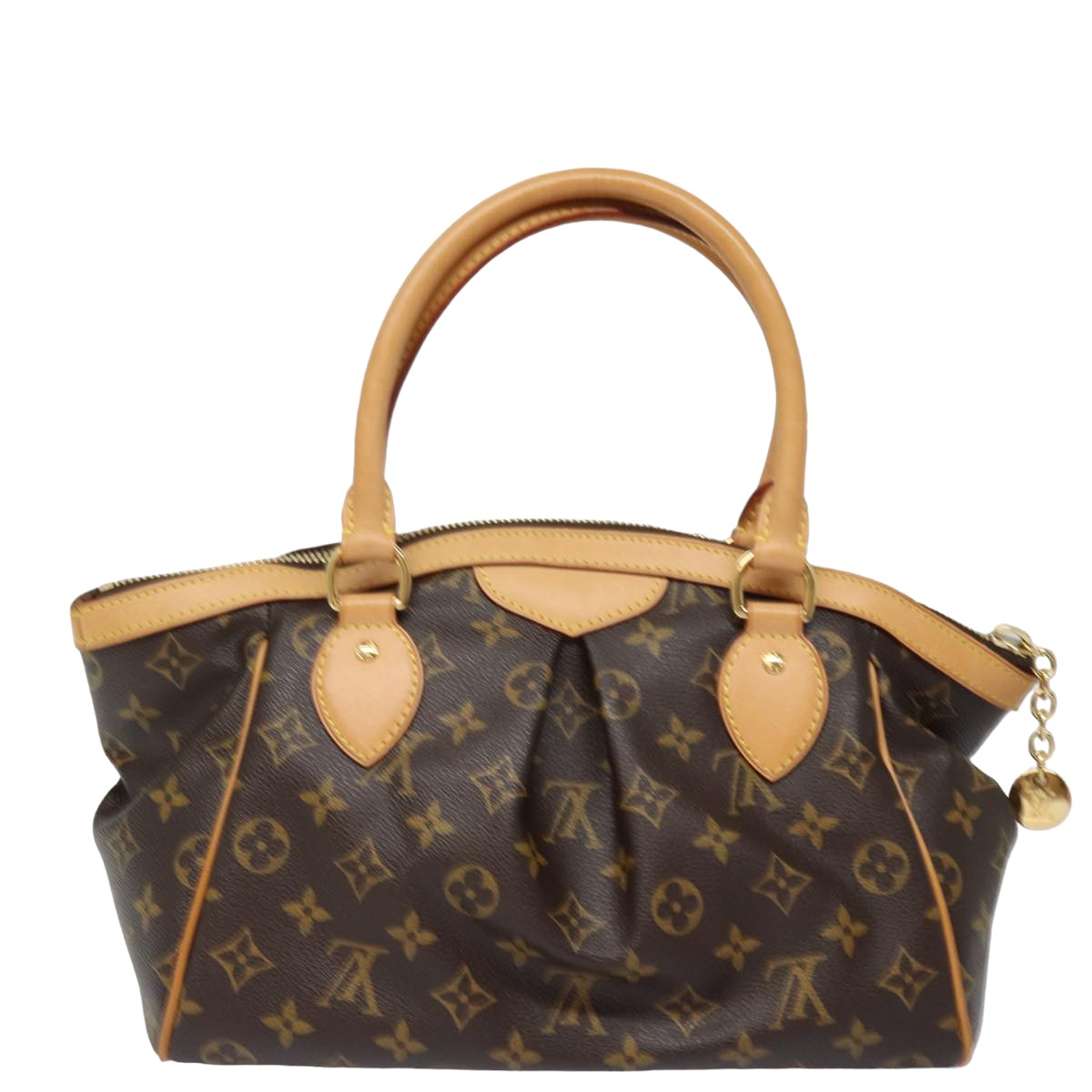 LOUIS VUITTON Monogram Tivori PM Hand Bag M40143 LV fm3550A