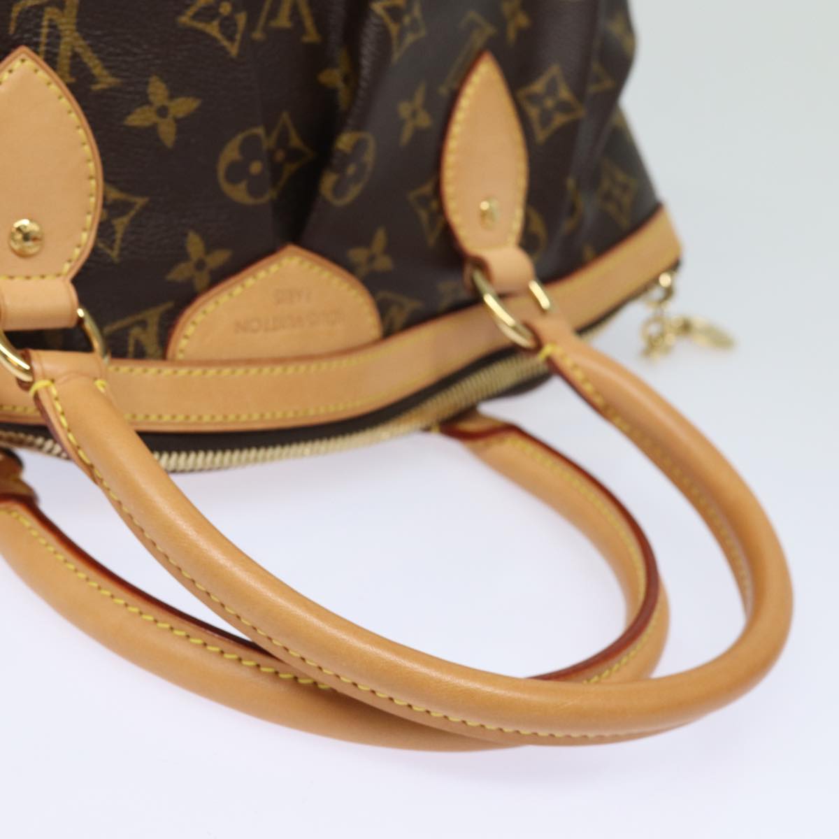 LOUIS VUITTON Monogram Tivori PM Hand Bag M40143 LV fm3550A