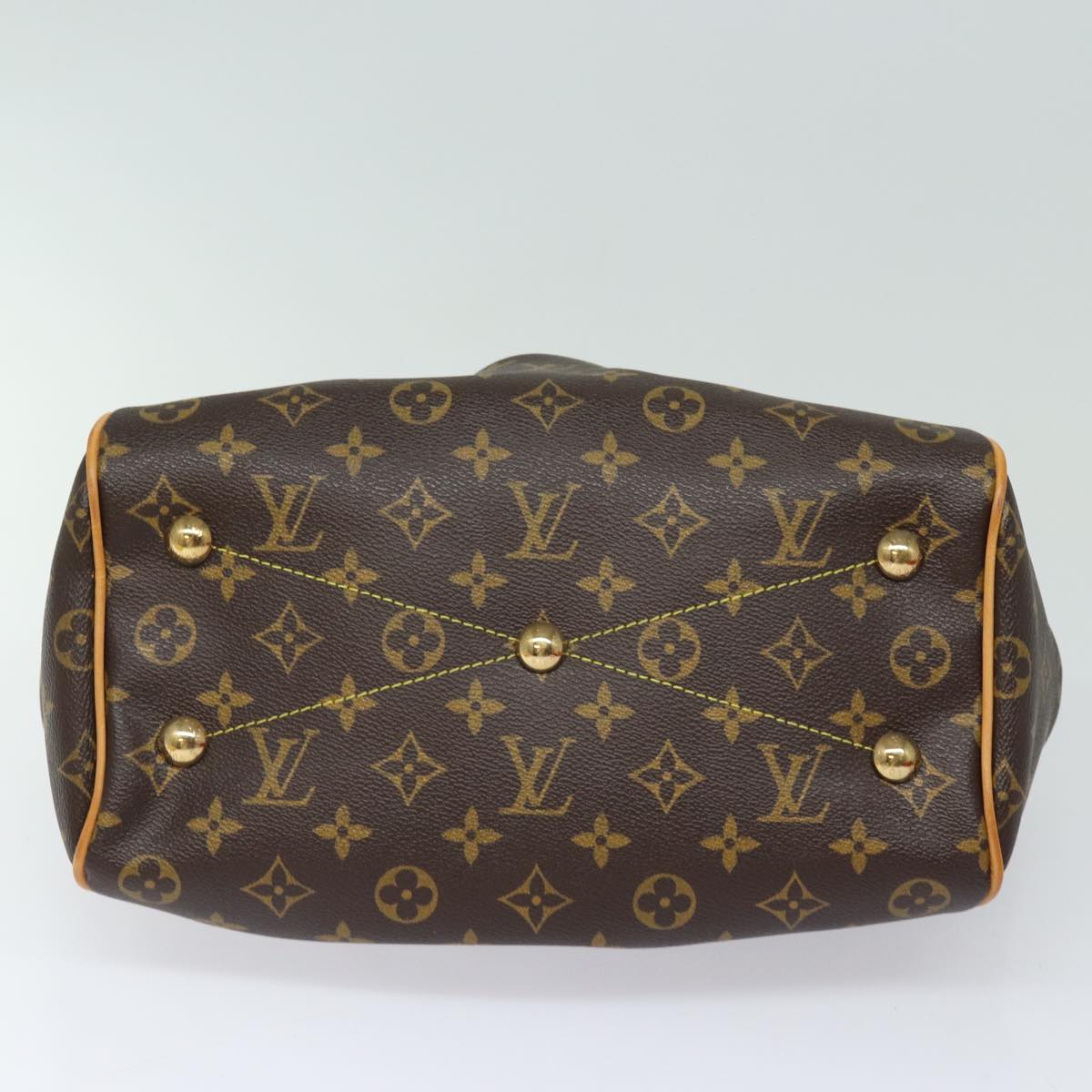 LOUIS VUITTON Monogram Tivori PM Hand Bag M40143 LV fm3550A