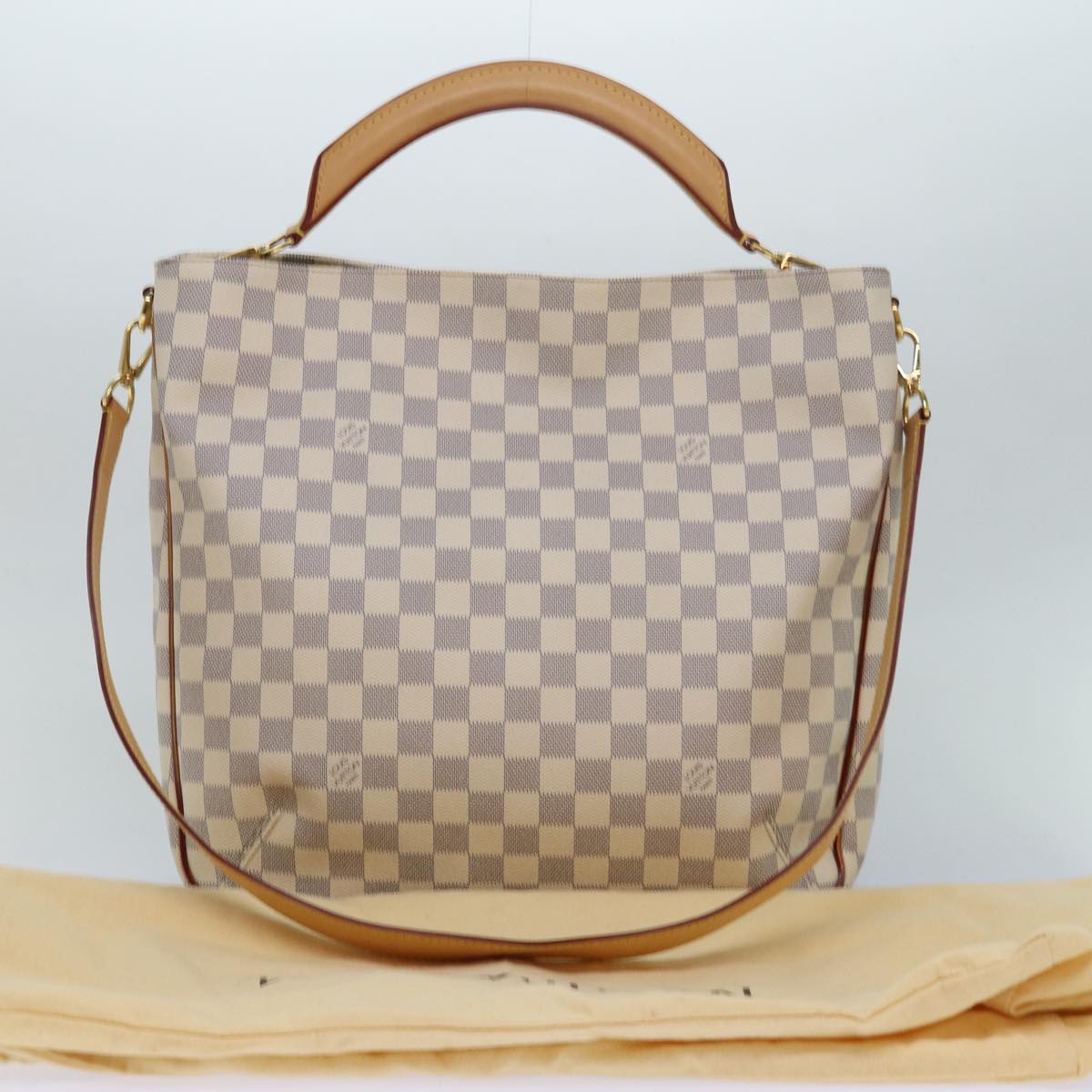 LOUIS VUITTON Damier Azur Sophie Shoulder Bag 2way N41216 LV fm3552A