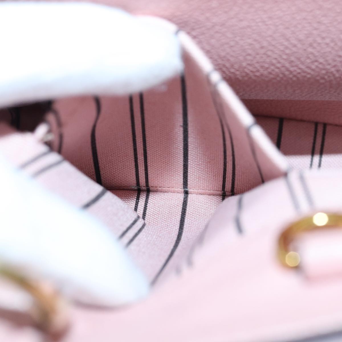 LOUIS VUITTON Monogram Empreinte Montaigne BB Bag Pink Rose M44123 fm3558A
