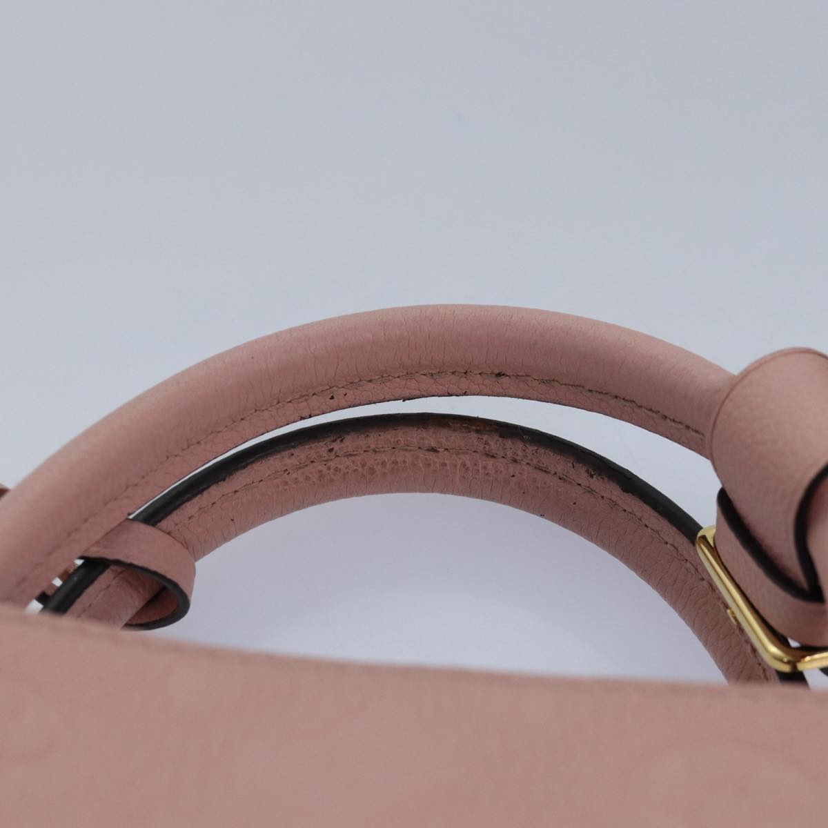 LOUIS VUITTON Monogram Empreinte Montaigne BB Bag Pink Rose M44123 fm3558A