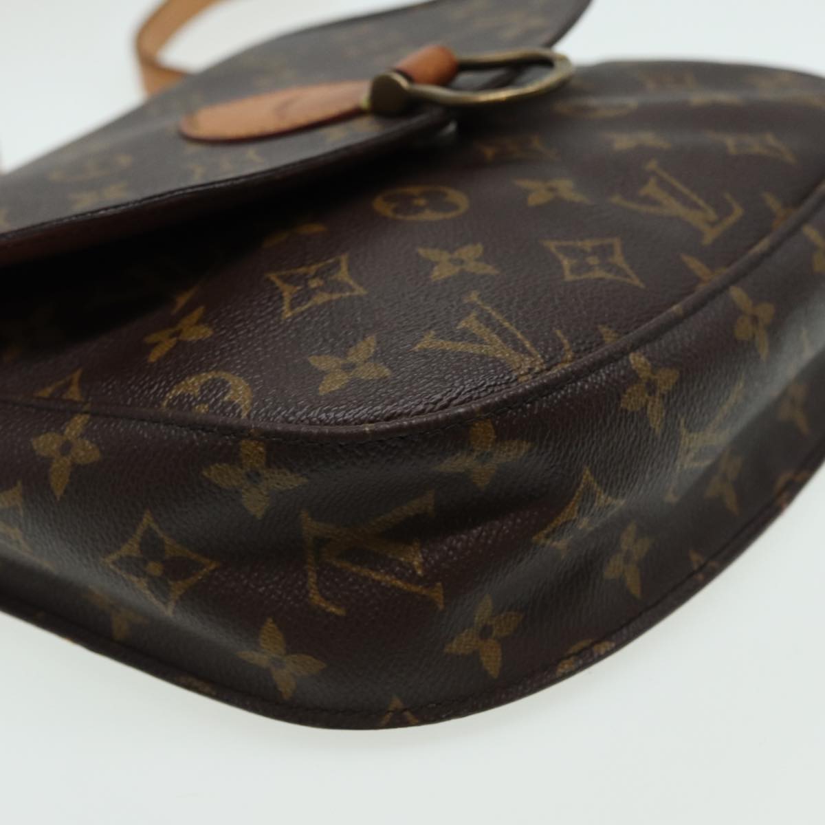 LOUIS VUITTON Monogram Saint Cloud GM Shoulder Bag M51242 LV fm3576