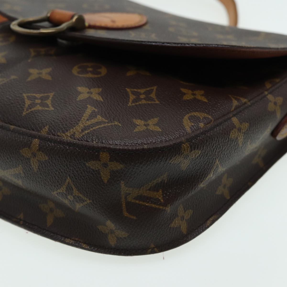 LOUIS VUITTON Monogram Saint Cloud GM Shoulder Bag M51242 LV fm3576