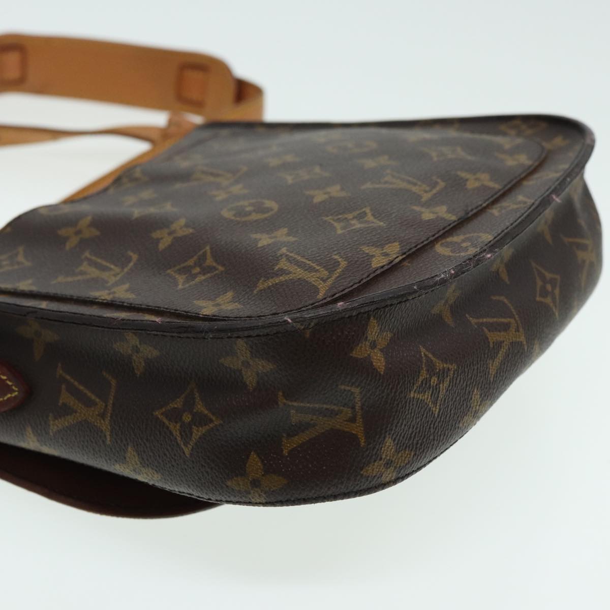LOUIS VUITTON Monogram Saint Cloud GM Shoulder Bag M51242 LV fm3576