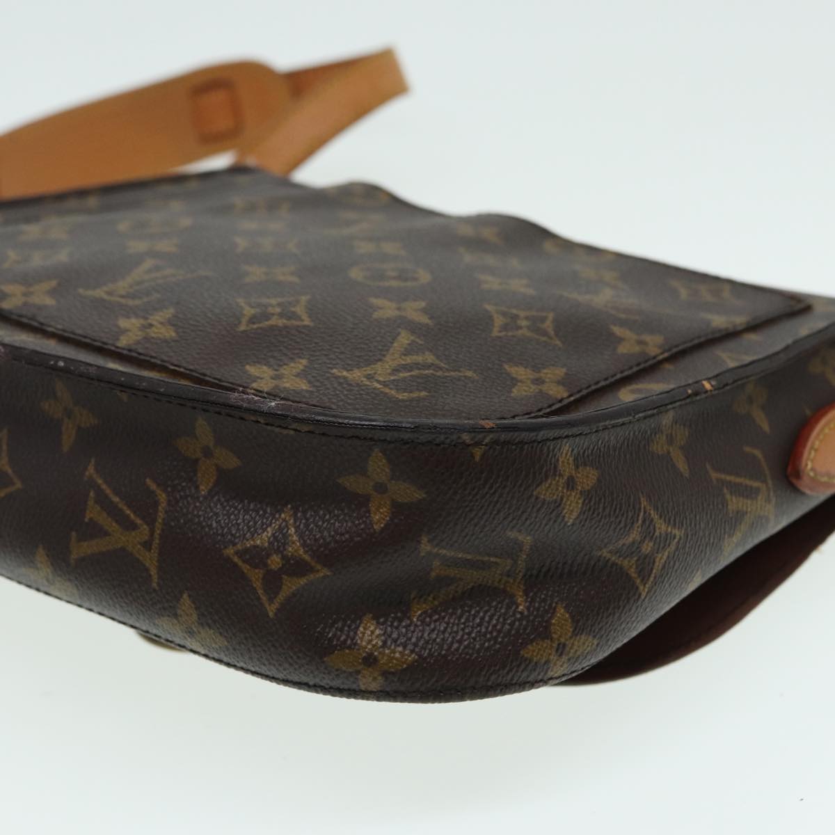 LOUIS VUITTON Monogram Saint Cloud GM Shoulder Bag M51242 LV fm3576