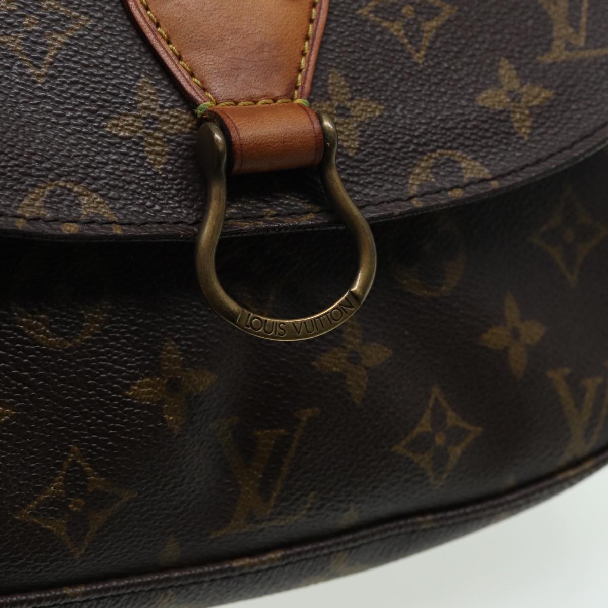 LOUIS VUITTON Monogram Saint Cloud GM Shoulder Bag M51242 LV fm3576