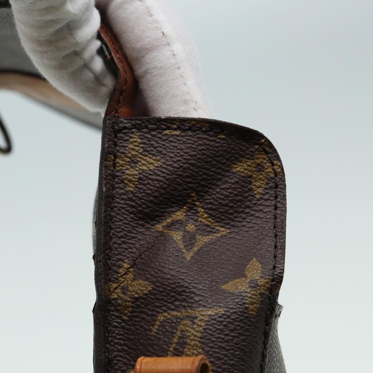 LOUIS VUITTON Monogram Saint Cloud GM Shoulder Bag M51242 LV fm3576