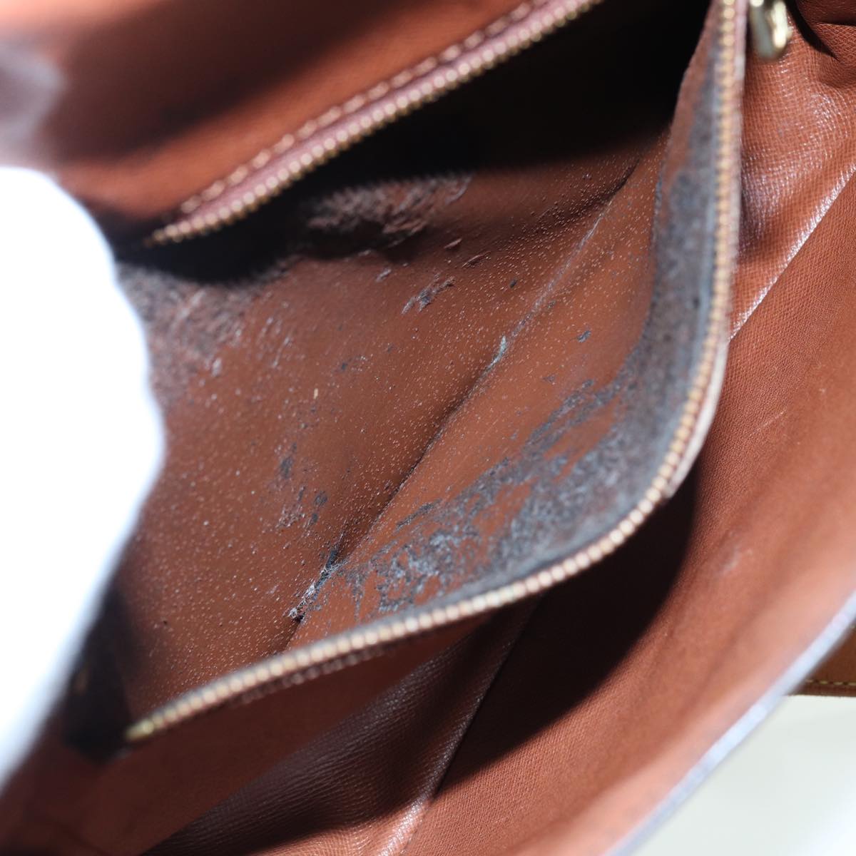 LOUIS VUITTON Monogram Saint Cloud GM Shoulder Bag M51242 LV fm3576