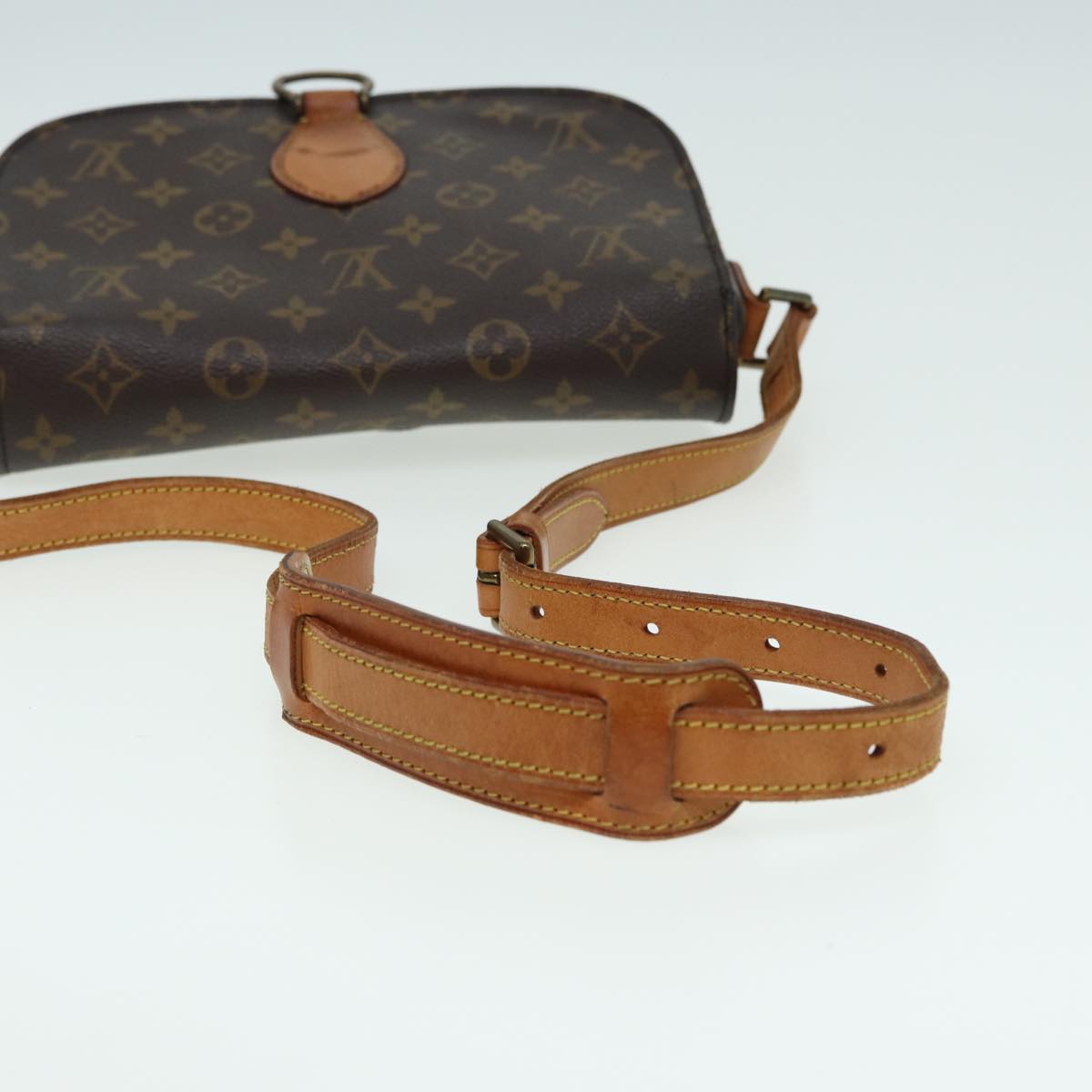 LOUIS VUITTON Monogram Saint Cloud GM Shoulder Bag M51242 LV fm3576