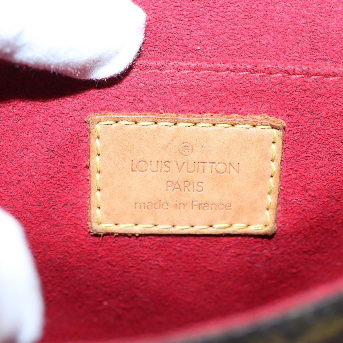 LOUIS VUITTON Monogram Tambourine Shoulder Bag M51179 LV fm3588