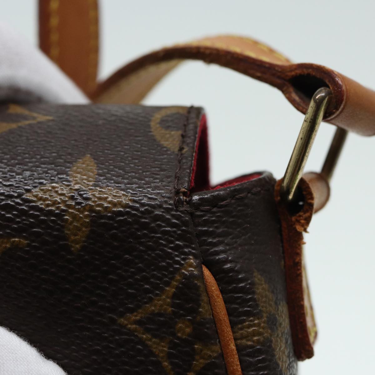 LOUIS VUITTON Monogram Tambourine Shoulder Bag M51179 LV fm3588