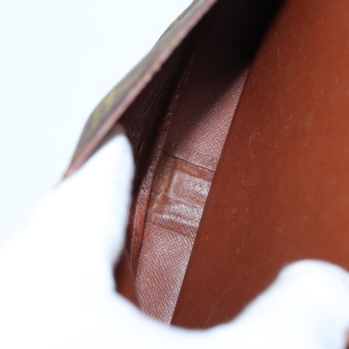LOUIS VUITTON Monogram Cartouchiere MM Shoulder Bag M51253 LV fm3592