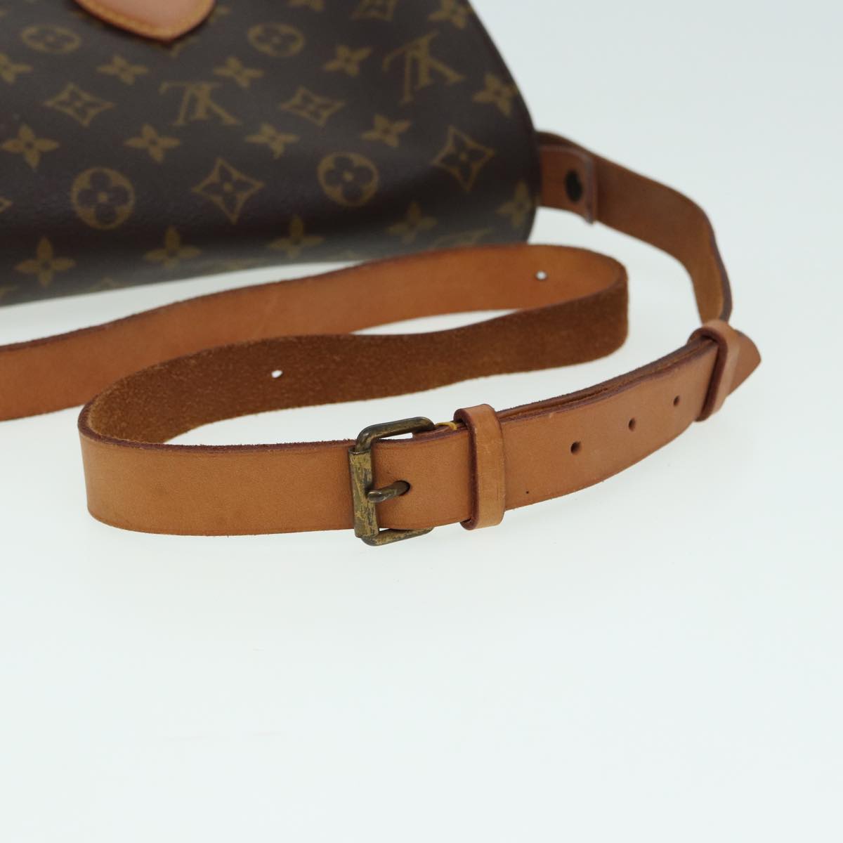 LOUIS VUITTON Monogram Cartouchiere MM Shoulder Bag M51253 LV fm3592