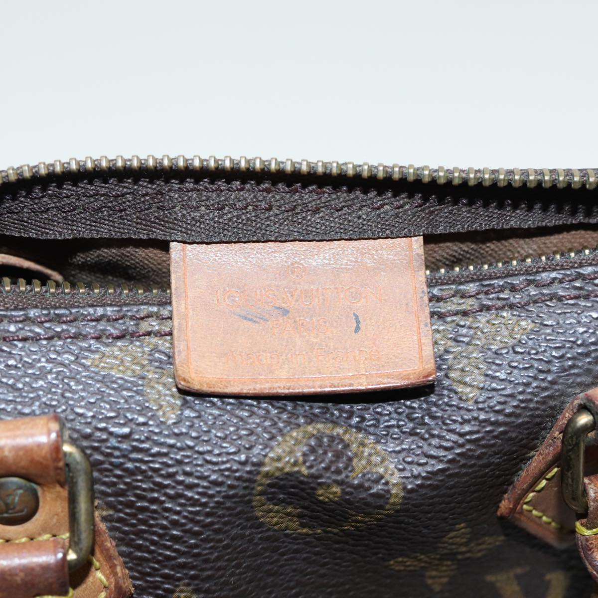 LOUIS VUITTON Monogram Mini Speedy Hand Bag M41534 LV fm3593