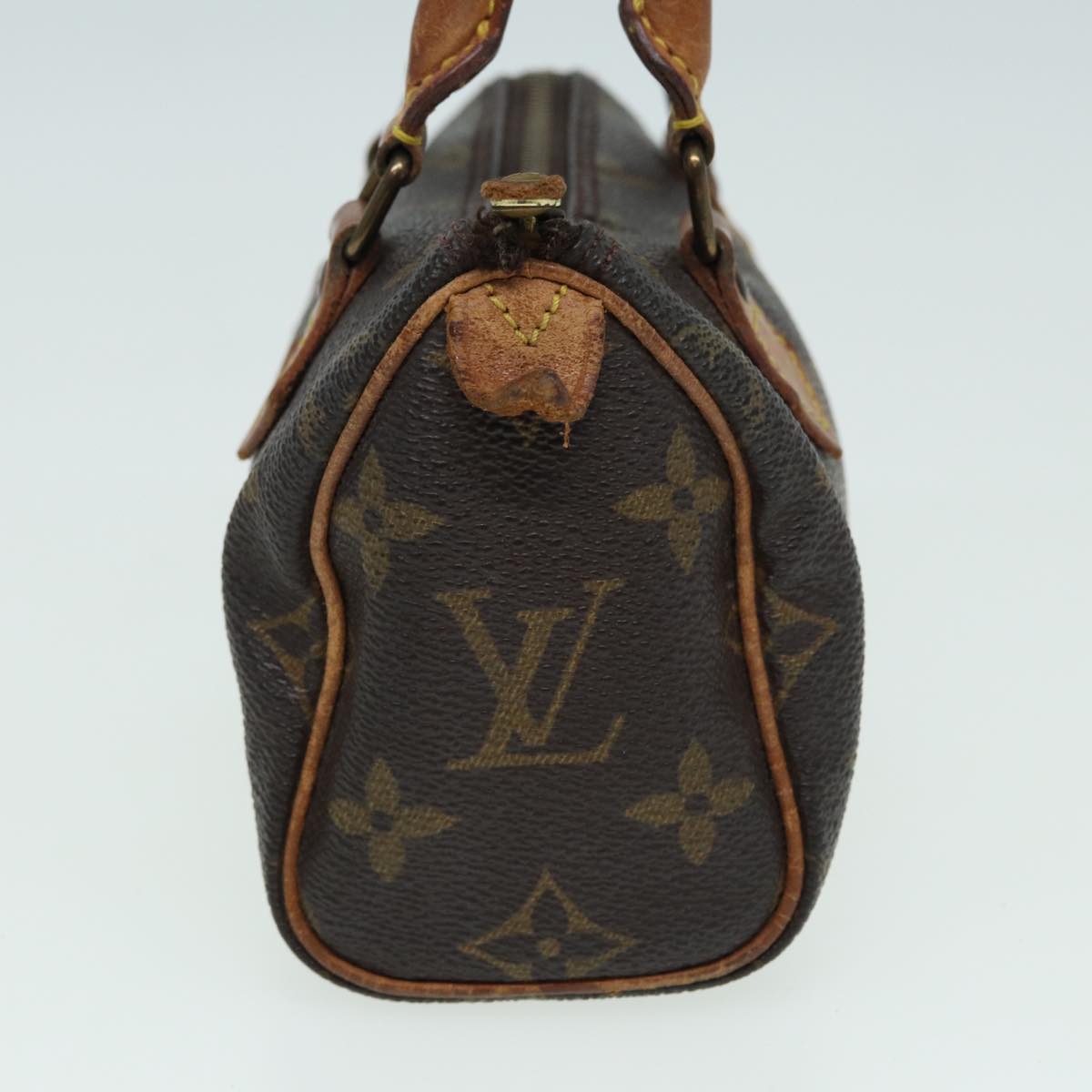 LOUIS VUITTON Monogram Mini Speedy Hand Bag M41534 LV fm3593