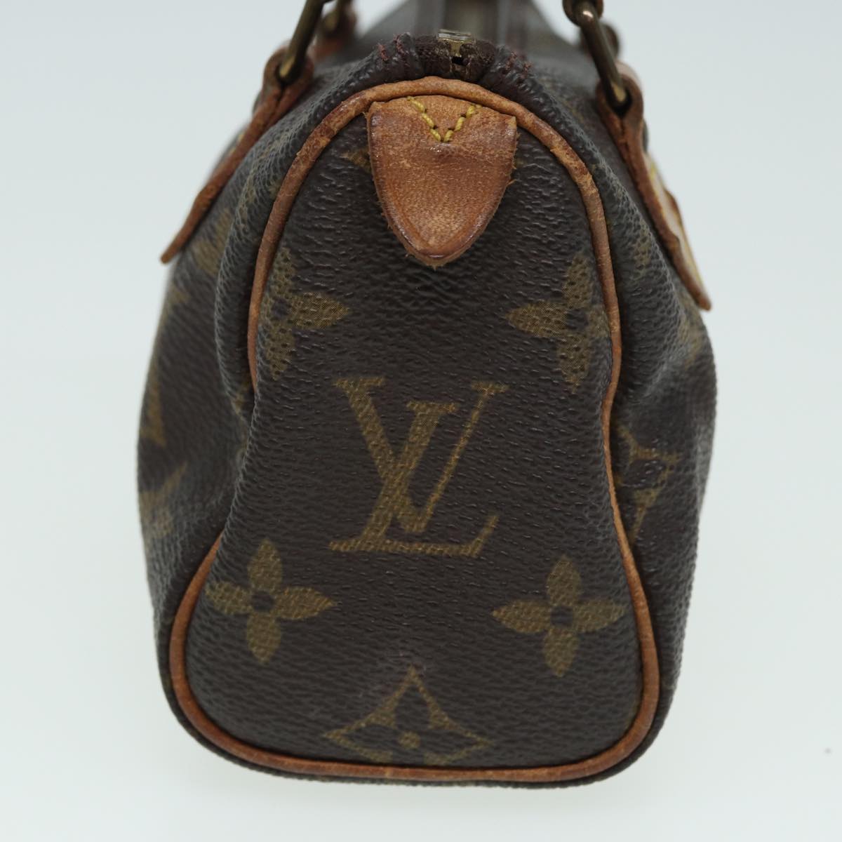LOUIS VUITTON Monogram Mini Speedy Hand Bag M41534 LV fm3593