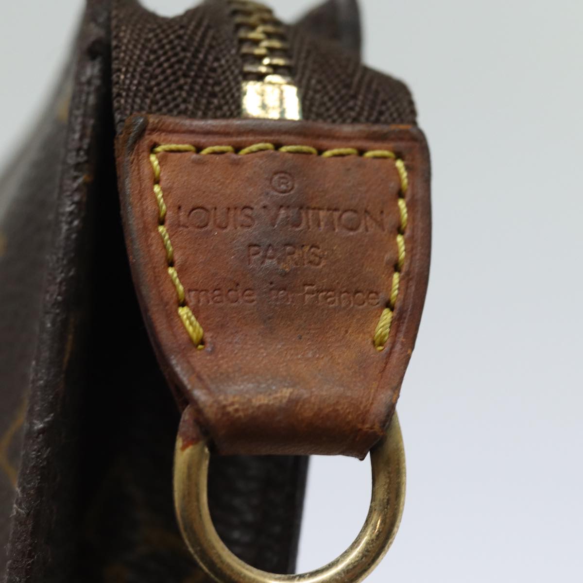 LOUIS VUITTON Monogram Bucket PM Pouch Accessory Pouch LV fm3605