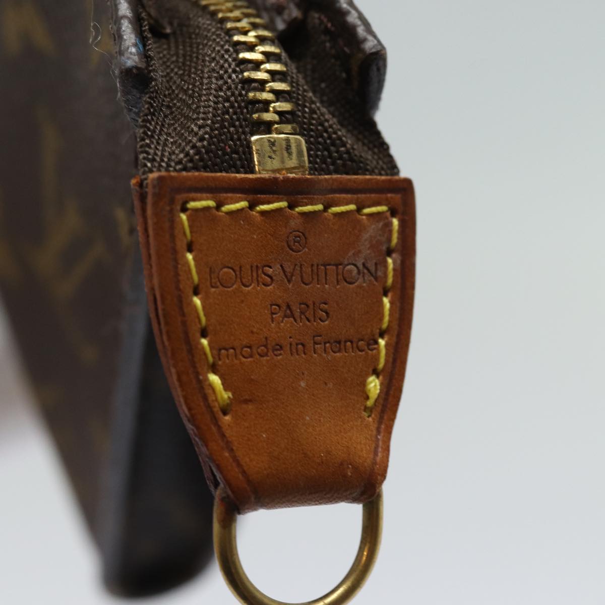 LOUIS VUITTON Monogram Bucket GM Pouch Accessory Pouch LV fm3606