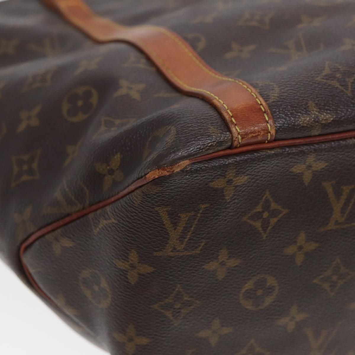 LOUIS VUITTON Monogram Sac Shopping Tote Bag M51108 LV fm3612