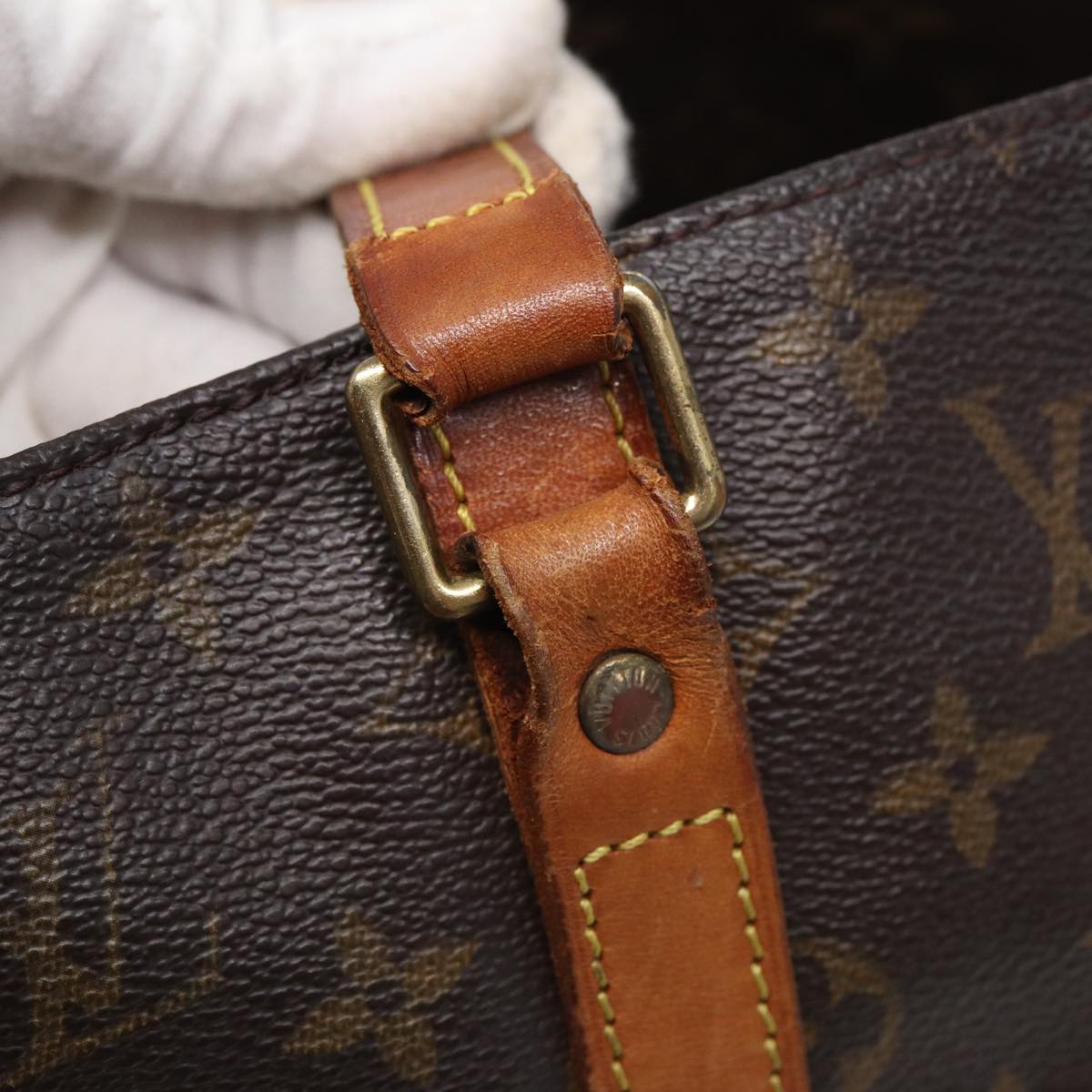 LOUIS VUITTON Monogram Sac Shopping Tote Bag M51108 LV fm3612