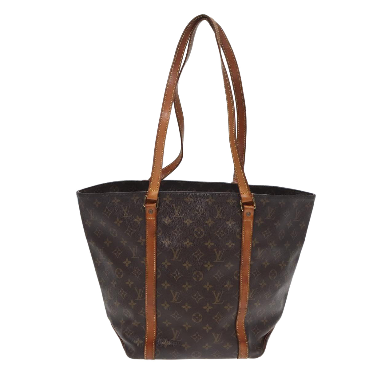 LOUIS VUITTON Monogram Sac Shopping Tote Bag M51108 LV fm3612