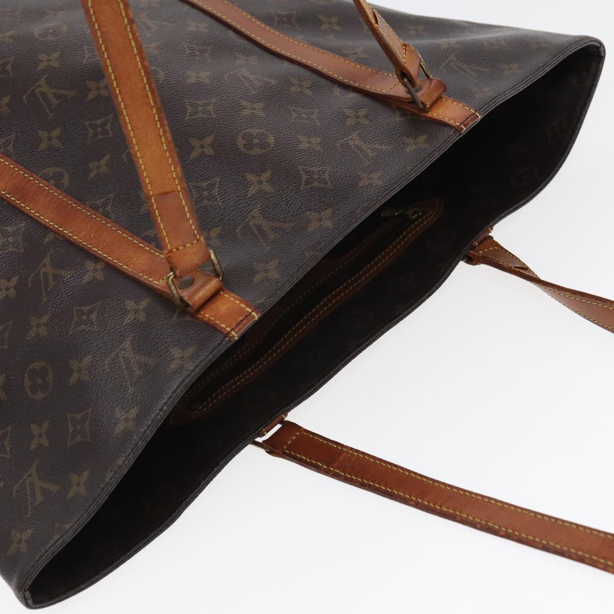 LOUIS VUITTON Monogram Sac Shopping Tote Bag M51108 LV fm3612