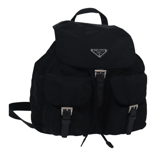 Luxury Prada Backpack Nylon Black  fm3620