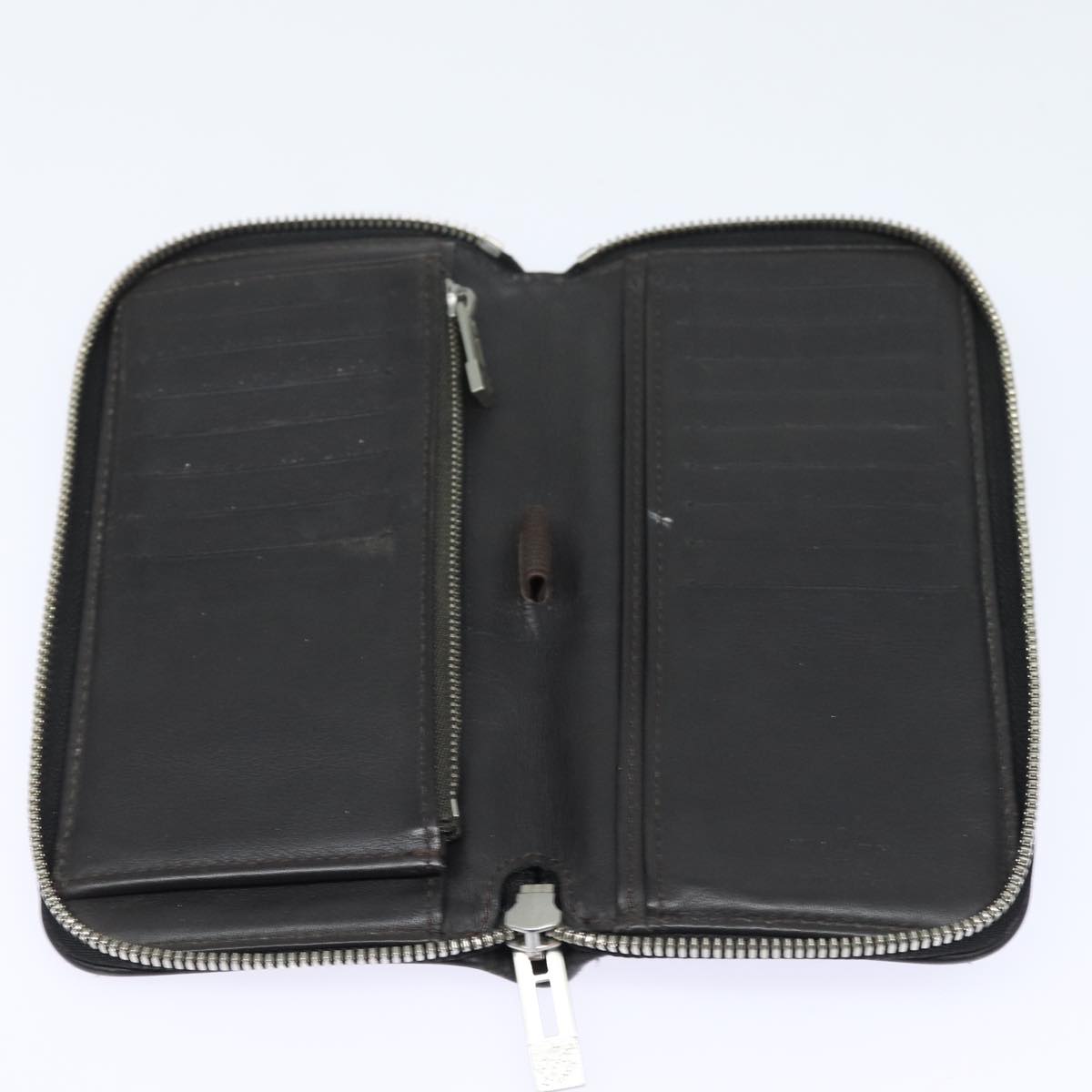 LOUIS VUITTON Damier Geant Portefeuille Longipe Wallet Black M93546 fm3629