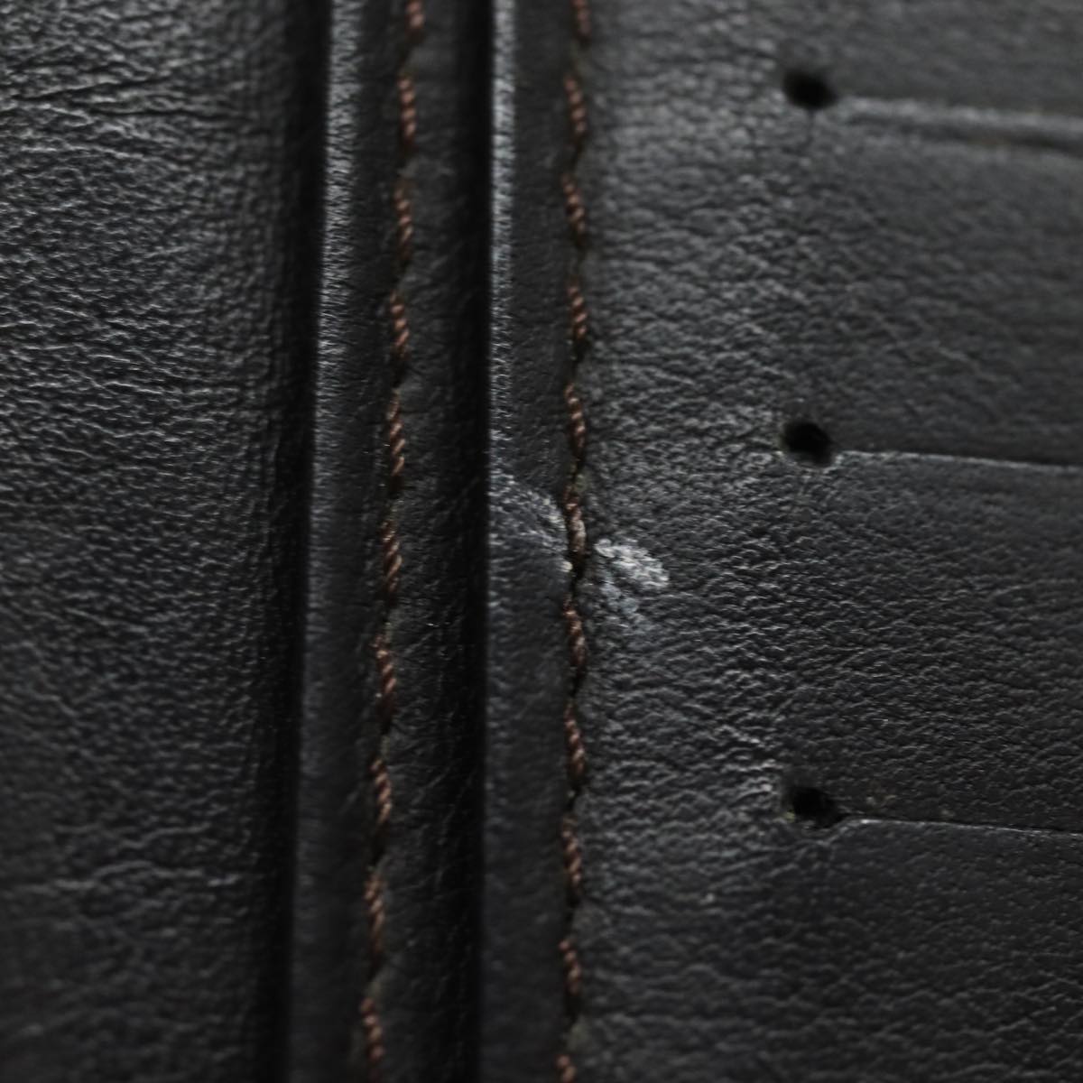 LOUIS VUITTON Damier Geant Portefeuille Longipe Wallet Black M93546 fm3629