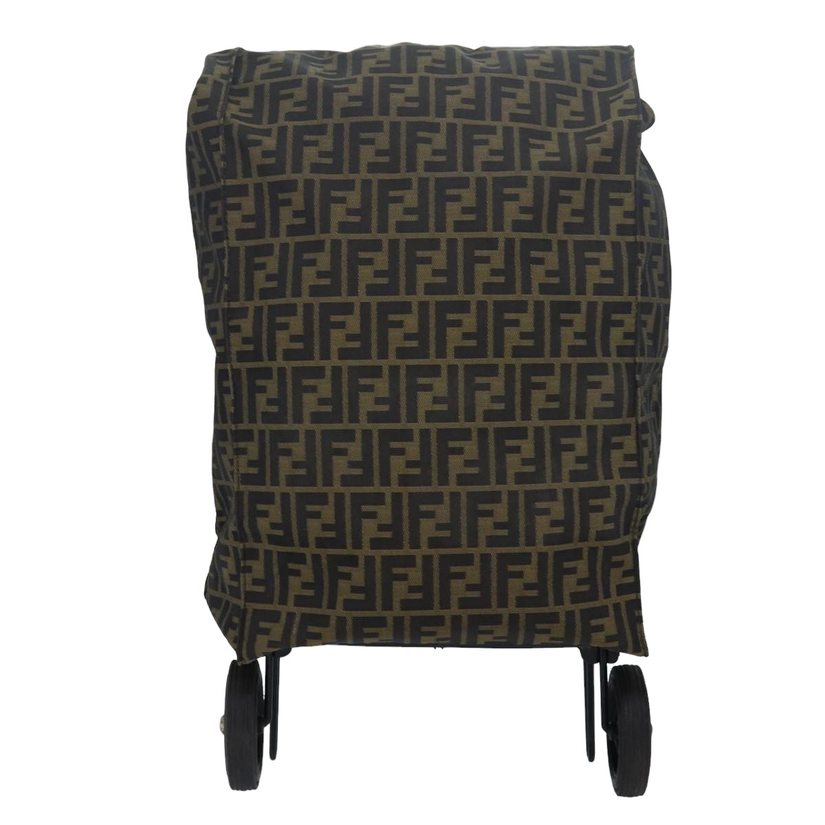 Luxury Fendi Zucca Canvas Caddie bag Brownfm3635