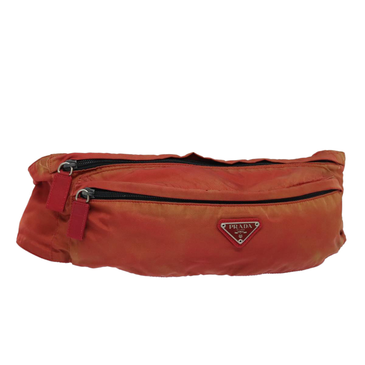 Luxury Prada Waist bag Nylon Red  fm3648