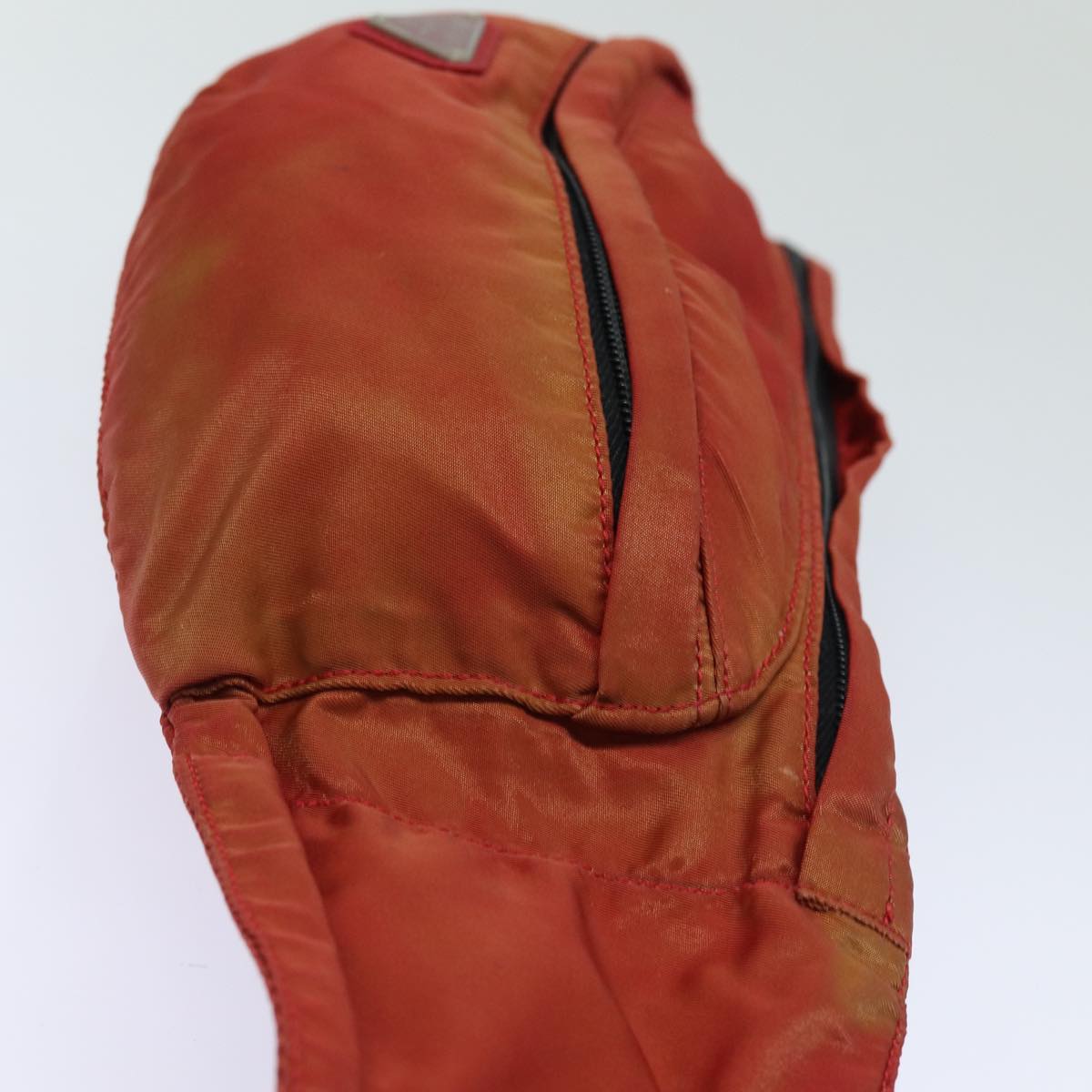 Luxury Prada Waist bag Nylon Red  fm3648