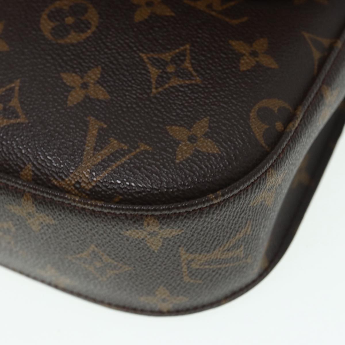 LOUIS VUITTON Monogram Saint Cloud GM Shoulder Bag M51242 LV fm3696